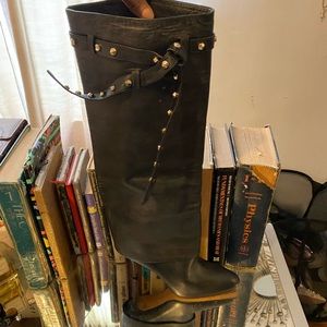 Never used Valentino boots size 7 part of the rock stud collection